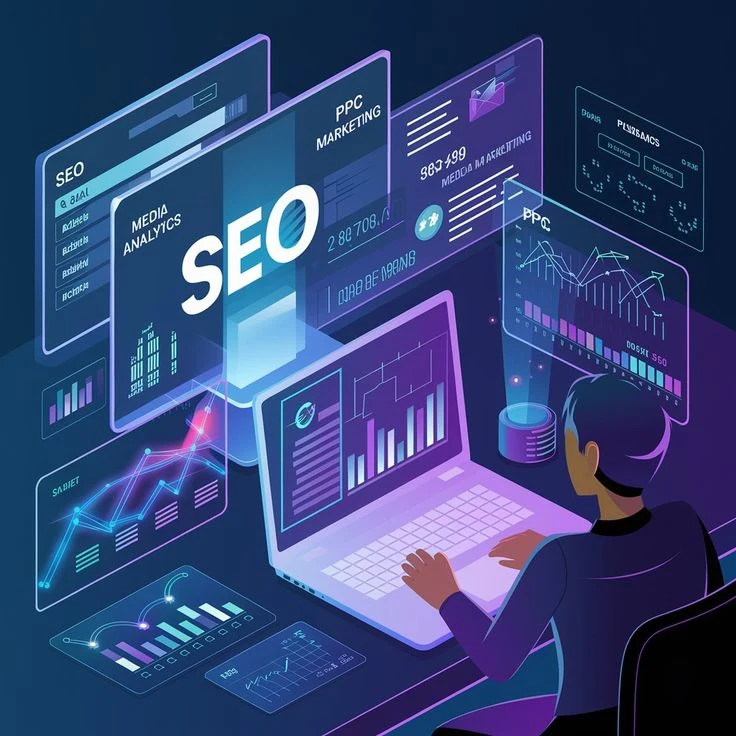 freelance digital marketing strategist in kasaragod is talking about seo